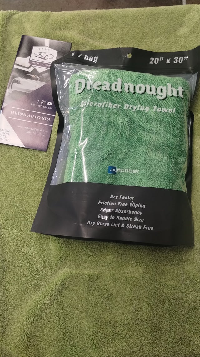 Autofiber Dreadnought drying towel, 20x30